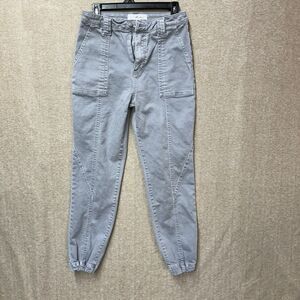 KanCan Jeans Womens 5/26 Gray Skinny High Rise Denim